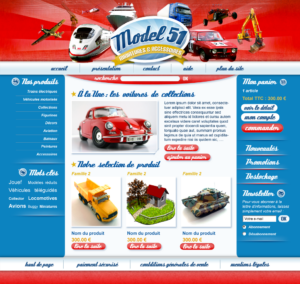 web design maquettes