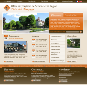 web design office tourisme